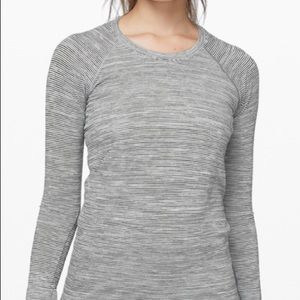 Lululemon Stripped Swiftly Tech Long Sleeve
